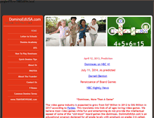 Tablet Screenshot of dominoedusa.com